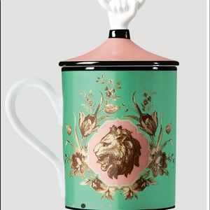 Grotesque Garden Mug In Green